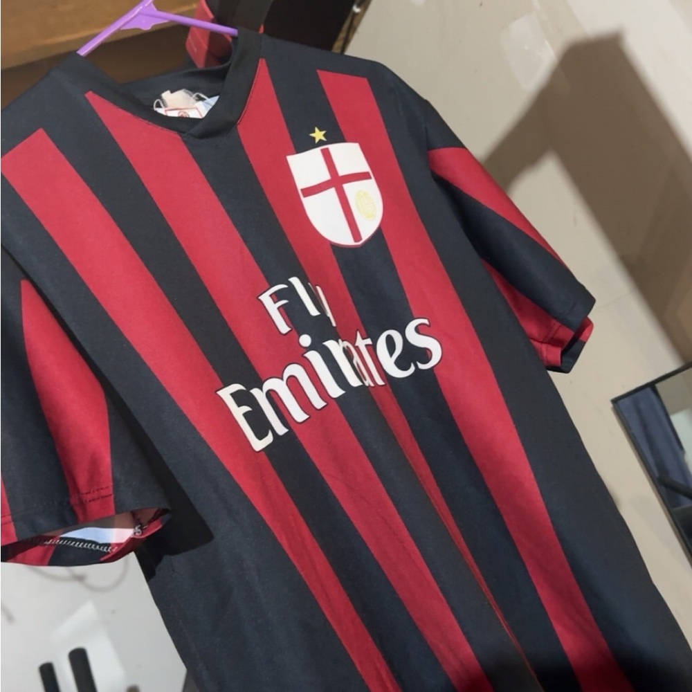 AC Milan Striped Jersey Balotelli